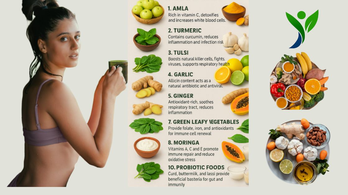 Read more about the article Top 10 Indian foods that help boost immunity