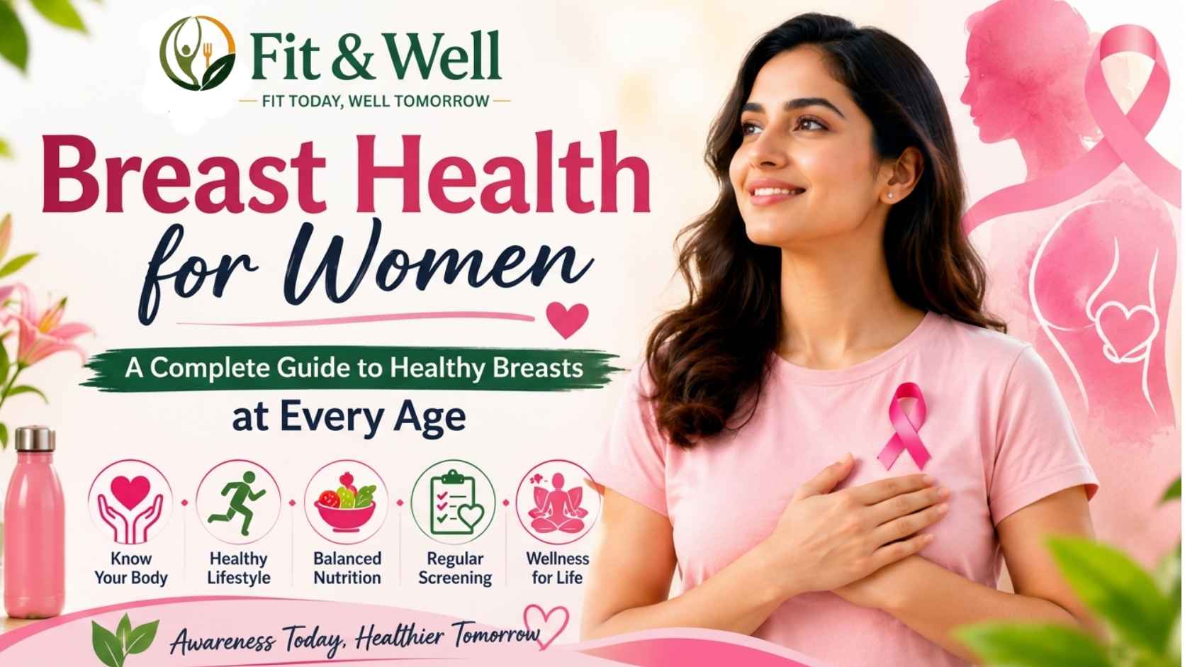 You are currently viewing Breast health for Women: Expert Tips for shape, support , and Wellness