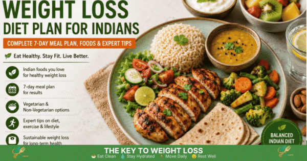Read more about the article Weight Loss Diet Plan for Indians: The Complete Science-Backed Guide