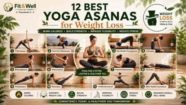 Read more about the article 12 Best Yoga Asanas for Weight Loss That Actually Work