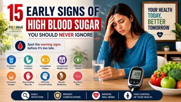 Read more about the article 15 Early Signs of High Blood Sugar You Should Never Ignore