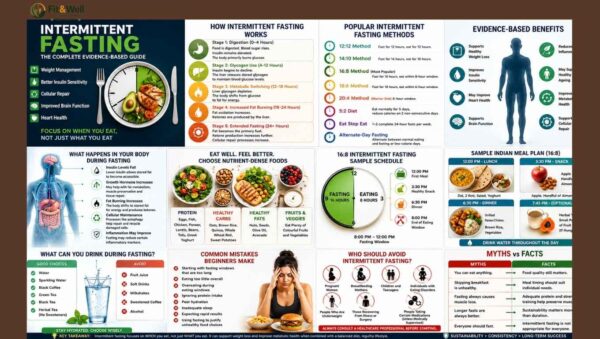 Read more about the article Intermittent Fasting: Complete Guide (2026)