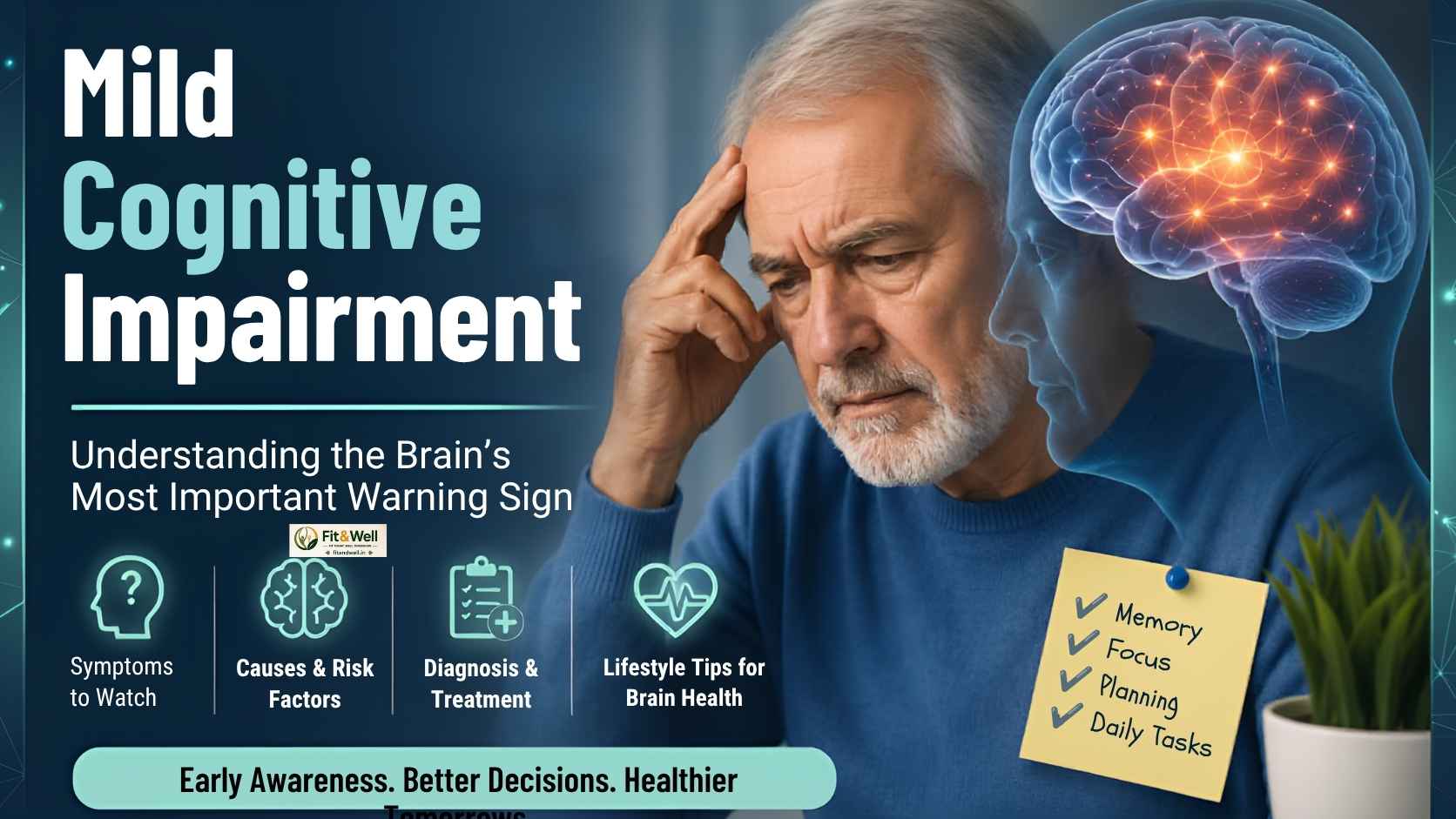 Read more about the article Mild Cognitive Impairment: Symptoms, Causes, Diagnosis and Treatment