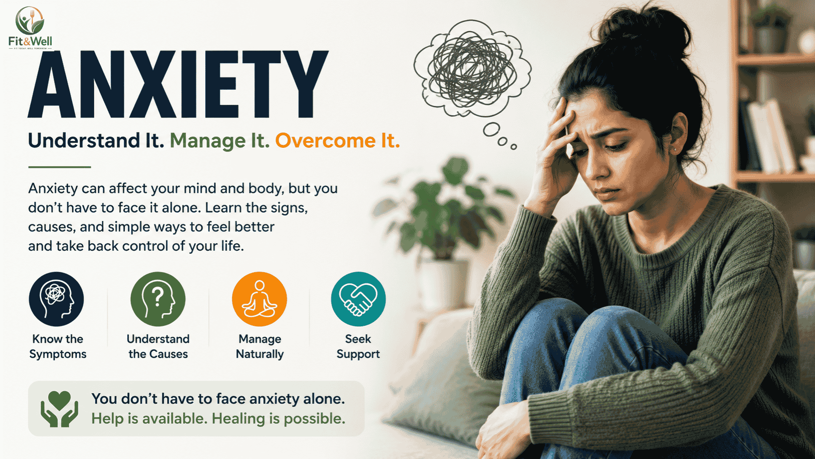 Read more about the article Anxiety: Symptoms, Causes, Treatment & How to Manage Anxiety in India