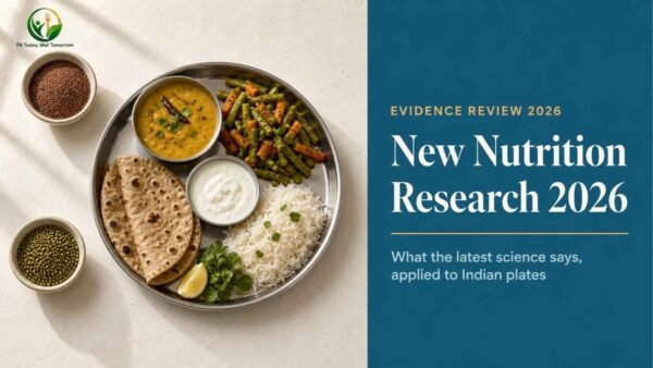 Read more about the article New Nutrition Research 2026: What the Latest Science Says About Food, and How to Apply It to an Indian Plate