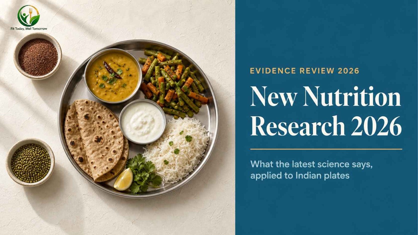 Read more about the article New Nutrition Research 2026: What the Latest Science Says About Food, and How to Apply It to an Indian Plate